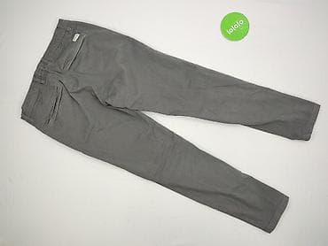 pull and bear spodnie eleganckie: Męskie spodnie Zara w kolorze szarym. Klasyczny, uniwersalny fason z — 4
