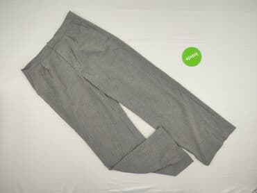 Women: PULL&BEAR, Material trousers for women, size L (EU 40) — 2
