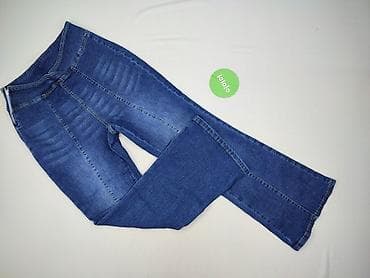 szerokie dżinsy: Jeansy damskie, rozmiar XL — 2