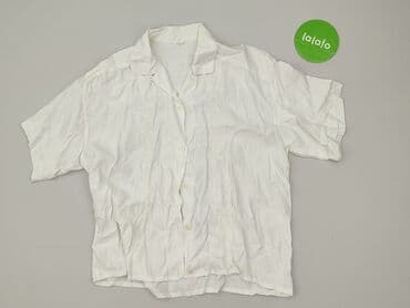 biała jedwabna bluzka damska: Bluzka damska, rozmiar S — 2