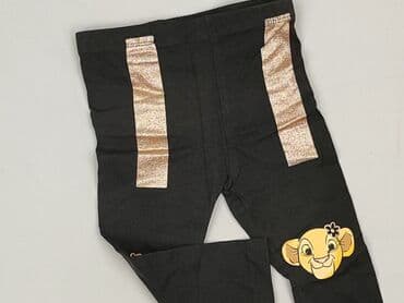 legginsy z mikrofibry: Legginsy, Disney, 9-12 miesięcy, stan - Bardzo dobry — 1