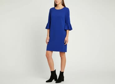 sukienki maxi na wesele niebieska: Sukienka damska, rozmiar M — 6