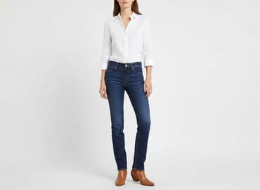 szerokie spodnie jeansowe zara: Zara, Jeansy damskie, rozmiar XS — 1