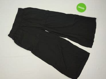 Women: Sinsay, Material trousers for women, size S (EU 36) — 2