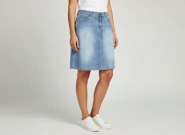 spódnice dżinsowe plus size: H&M, Spódnica damska, rozmiar XL — 7