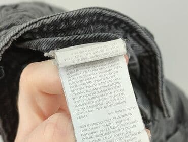 spodnie z wysokim stanem levis: Denim, Jeansy damskie, M — 5