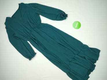 sukienki butelkowa zieleń długa: Sukienka damska, rozmiar S — 2