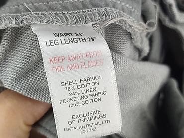 pyjamas h: Easy, Spodnie materiałowe damskie, rozmiar M — 5