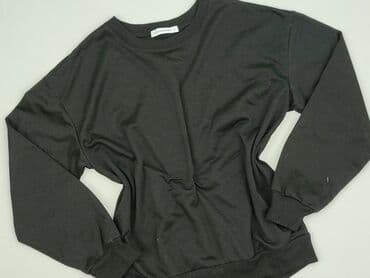czarne t shirty basic: SZACHOWNICA, Світшот жіночий, розмір S — 1