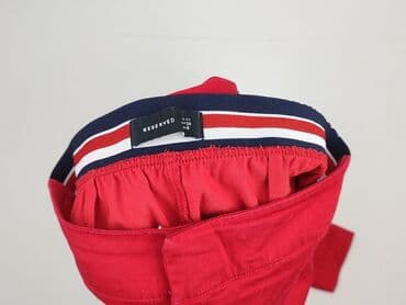 reserved bialy sweter: Spodnie materiałowe damskie, S — 4