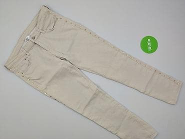 pull on trousers h: H&M, Jeansy damskie, rozmiar L — 2