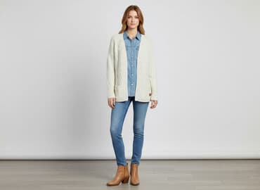 kurtki zimowe damskie c a: Dobber, Kardigan damski, rozmiar XS — 6