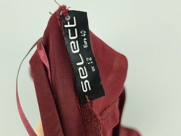 czerwona bluzki z bufkami: Selected Femme, Bluzka damska, M — 4