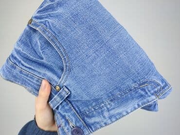 wysokie trampki do krótkich spodni: Spodnie 3/4 damskie, rozmiar M — 5