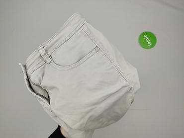 silver jeans spodnie: H&M, Spodnie materiałowe damskie, rozmiar S — 7