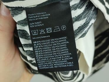 spodnie zebra h m: H&M, Spodnie materiałowe damskie, rozmiar S — 5