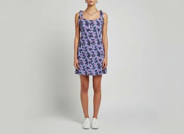 sinsay fioletowa sukienka: Sinsay, Sukienka damska, rozmiar M — 1