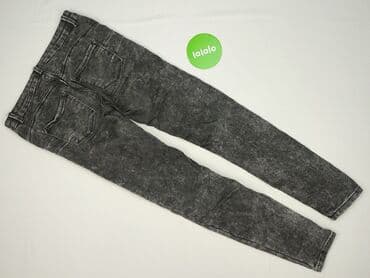 czarne skinny jeans: Jeansy damskie, rozmiar S — 3
