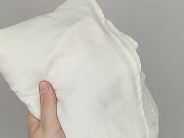 biała bluzka ze stójką damska: Bluzka damska, rozmiar L — 6