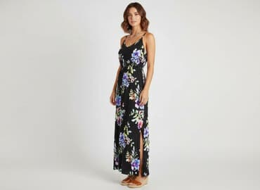 sukienki w kwiaty na wesele duze rozmiary: Sukienka damska, rozmiar M — 1