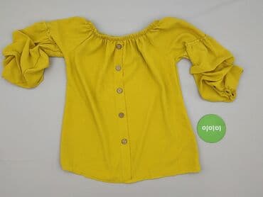 krotka bluzki z bufiastymi rękawami: Bluzka damska, rozmiar S — 2