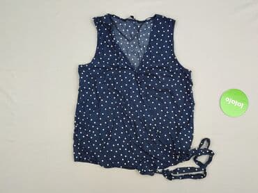 reserved sukienka niebieska w groszki: KappAhl, Bluzka damska, rozmiar M — 2