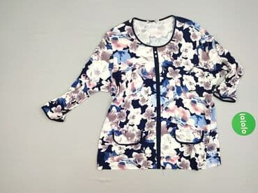 sukienki swing plus size: Women's blouse, size 3XL (EU 46) — 2