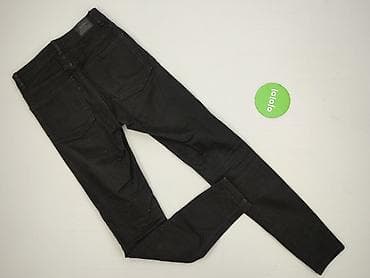 pull and bear botki: Bershka, Jeansy damskie, rozmiar S — 3