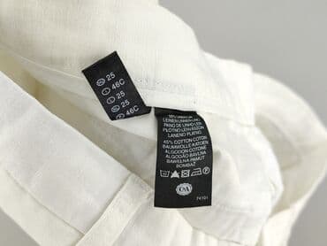 spodnie woskowane białe: C&A, Men's trousers, size L — 4