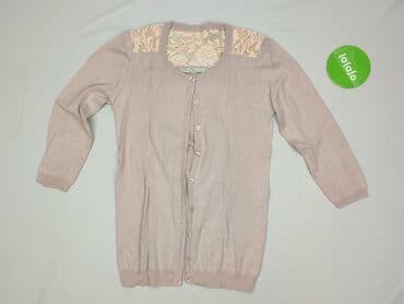 buty na koturnie z futerkiem: Bershka, Kardigan damski, rozmiar M — 2