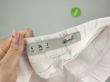 zara woskowane spodnie: Denim Co, Material trousers for women, size XS (EU 34) — 4
