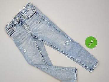 top zara basic: Spodnie jeansowe, Zara, 9 lat, 128/134, stan - Idealny — 2