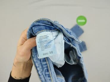 jeansy plus size wysoki stan: M.Sara, Jeansy damskie, M — 5