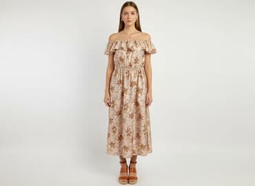 sukienki midi z marszczeniem: Sukienka damska, rozmiar S — 1