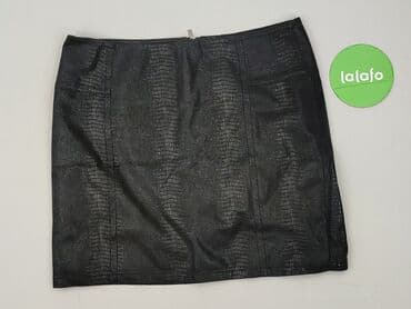 czarne spódnice w kratę: Promod, Spódnica damska, rozmiar L — 2