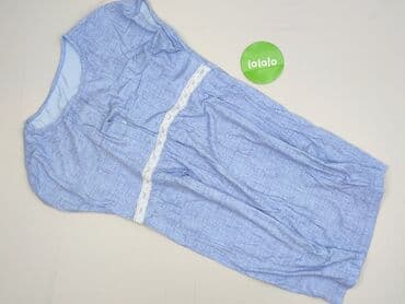 niebieska sukienki midi: Sukienka damska, rozmiar S — 3