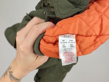 sandały crocs dla dzieci deichmann: Kurtka, F&F, 12-18 miesięcy, stan - Bardzo dobry — 5