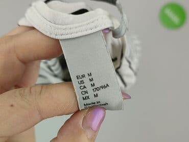 koszulka pod marynarkę damska: H&M, T-shirt damski, rozmiar M — 5