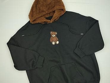 bluzki shein: Shein Curve, Bluza z kapturem damska, rozmiar 2XL — 1