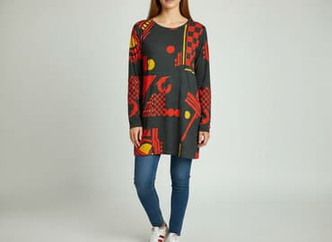 ifriko bluzy: Tunika damska, rozmiar M — 5