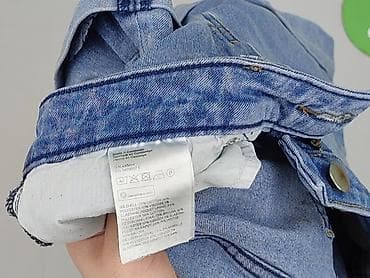 dżins border: H&M, Szorty damskie, rozmiar S — 5