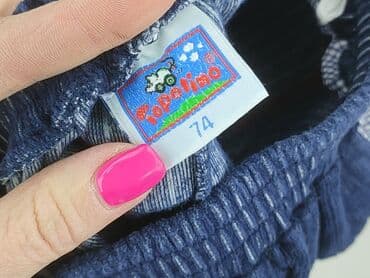 krótkie spodenki niemowlęce 74: Sweatpants, Topolino, 6-9 months, condition - Good — 4