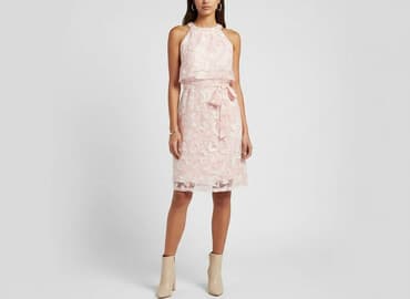 sukienki beżowe midi: Mela London, Sukienka damska, rozmiar M — 6