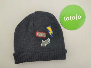 spodnie woskowane czarne: Hat, condition - Good — 2