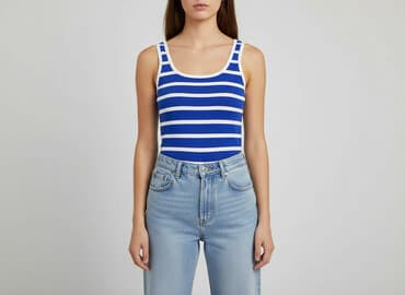 koszulki na ramiączkach plus size: FSBN, Top damski, rozmiar XS — 6