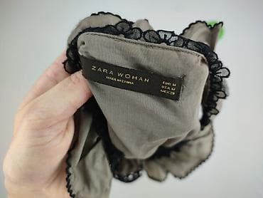 satynowe spódnice mango: Zara, Sukienka damska, rozmiar M — 4