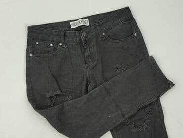 dżinsy czarne damskie: Jeansy damskie, rozmiar M — 1