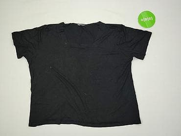 ubrania basic damskie: T-shirt damski, rozmiar 6XL — 2