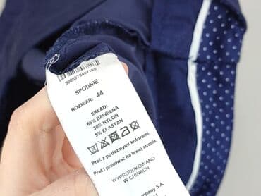 spodnie z wysokim stanem dla wysokich: Spodnie materiałowe damskie, 2XL — 5