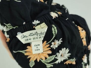 sukienka z bufiastymi rękawami asos: Miss Selfridge, Sukienka damska, rozmiar L — 4